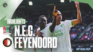 AWAY WIN 💪  Highlights NEC  Feyenoord  Eredivisie 20232024 [upl. by Hathaway291]