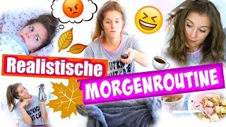 Realistische MORGENROUTINE für den HERBST 2016 ♡ BarbieLovesLipsticks [upl. by Acceber887]