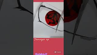 Sharingan eye sketch sketch sharingan sharinganeyes anime [upl. by Belldas462]