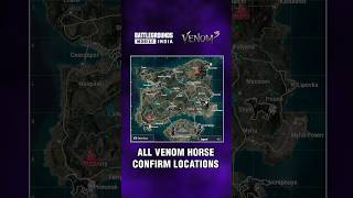 ✅ 100 Confirm Venom Locations in BGMI amp PUBG  Venom Horse locations  bgmi trending shorts [upl. by Niarda]