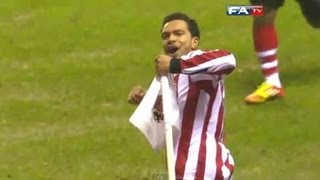 Sunderland 20 Arsenal  Official Highlights and Goals  FA Cup 5th Round 180212 [upl. by Wanonah]