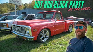 We threw a HOT ROD BLOCK PARTY at my shop [upl. by Lebama]