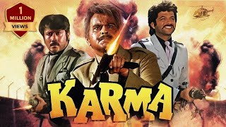 Karma Full HD Movie 1986 Dilip Kumar  Anil Kapoor  Jackie Shroff  Sridevi [upl. by Fifi]