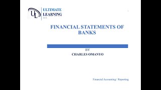 FR Preparation of Financial Statements of Banks [upl. by Melia]