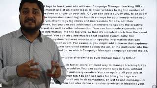 Harnessing Event Tags in Campaign Manager 360 for Advanced Tracking  Programmatic Advertising [upl. by Parker170]