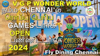 VGP WONDER WORLD CHENNAI 🎡 VGP WONDER WORLD ✈️ HAPPY JOURNEY 20 [upl. by Lladnek]