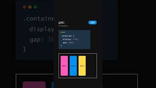 Propiedad Gap con Flexbox en CSS 🔥🔥🔥🔥 [upl. by Solnit]