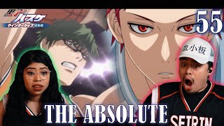 I AM ABSOLUTE  AKASHI VS MIDORIMA  EMPEROR EYE KUROKO NO BASKET EPISODE 55 REACTION [upl. by Eizzo]