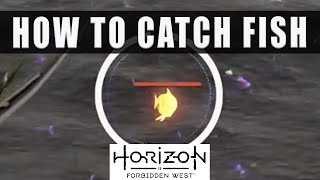 Horizon Forbidden West how to catch fish [upl. by Hayotal511]