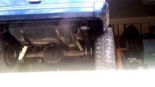 Jeep xj 40 exhaust flowmaster super 10 [upl. by Wernsman]