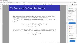 Gamma Chi Square Distributions [upl. by Skilken708]