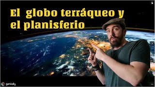 👉👉 GLOBO TERRÁQUEO para niños de primaria Y PLANISFERIO☝️EXPLICACIÓN para CLASE👈👈 [upl. by Kurtzman232]