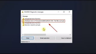 3 Ways to Fix Checksum Errors in WinRAR Extraction [upl. by Ennaeus956]