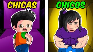 JUEGOS DE CHICAS VS CHICOS DE ROBLOX 😱  PROBÉ LOS JUEGOS MAS RAROS DE ROBLOX 🤨💀  JONDRES GC [upl. by Zealand]