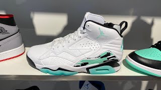 Jordan Jumpman MVP WhiteBlackGreen Glow  Style Code DZ4475103 [upl. by Oirramed]