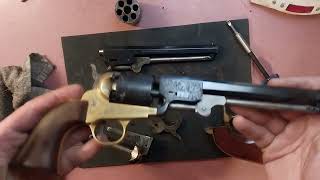 Accuracy test  Pietta 1851 navy colt style [upl. by Lladnyk171]