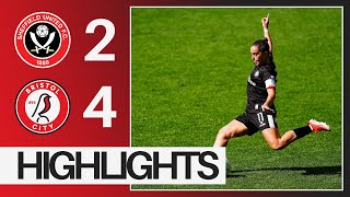 City score FOUR 🔥 Sheffield United 24 Bristol City Women [upl. by Rosalie326]