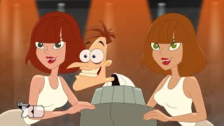 Phineas and Ferb  Talk To Him Song  Official Disney XD UK HD [upl. by Anecuza558]