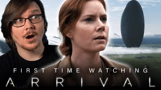 ARRIVAL MOVIE REACTION  First Time Watching [upl. by Hsur441]