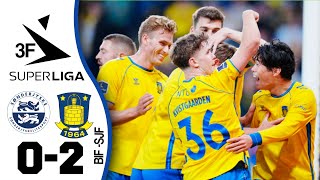 Brøndby vs Sønderjyske 20 3F Superliga Highlights [upl. by Ryun]