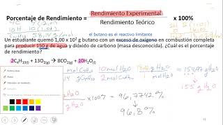 34 Porcentaje de rendimiento [upl. by Scherman]