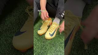 Lacing up the Nike Mercurial Vapor 16 Kilyan Mbappé soccercleats footballboots football soccer [upl. by Enrico]