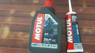 Motul oil scooter 10w30 800 ml  scooter gear oil 80w90  combo price 👌 [upl. by Liamaj]