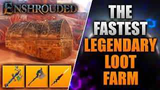 THE FASTEST LEGENDARY WEAPONS amp ARMOR FARM in Enshrouded [upl. by Garrott]