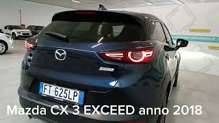 MAZDA CX3 USATO GARANTITO 2018 [upl. by Romanas]