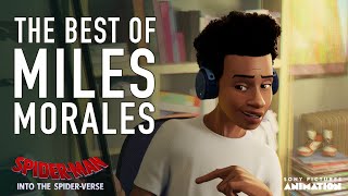 The Best of Miles Morales Compilation  SPIDERVERSE [upl. by Akienat388]