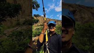 SHILHAANDARA RESORT Ramnagar Karnataka resort resorts travel zipline ziplineadventure [upl. by Eimerej]