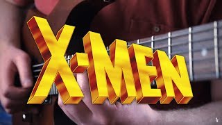 XMen The Animated Series Theme on Guitar [upl. by Natek204]