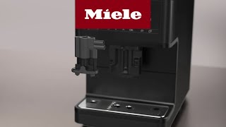 Kaffeevollautomat CM 6X60  Zentralauslauf und Milchsystem reinigen I Miele [upl. by Nemra]