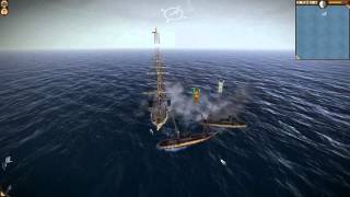 Shogun 2  Gunboat Ramming Attack [upl. by Venator]