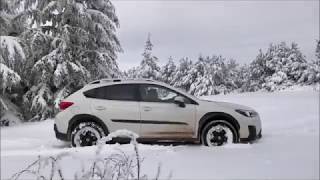 SUBARU XV CROSSTREK OFF ROAD SNOW [upl. by Aneed]