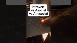 Introvert vs Asocial vs Antisocial 🤔 introvert shorts [upl. by Isidora191]