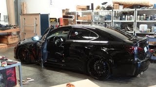 Taming the Rattles  Lexus ISF 7000 Watt Sound System Install Video 7  Sound Deadener [upl. by Gabey]