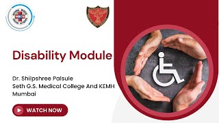 Disability Module [upl. by Boonie702]