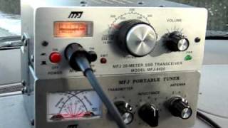 MFJ9420 QRP transceiver [upl. by Eulalie818]