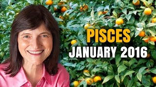 Pisces January 2016 Horoscope  Barbara Goldsmith [upl. by Nezah]