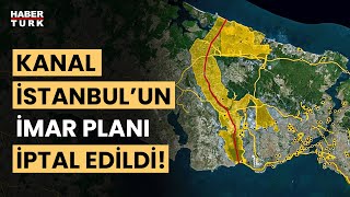 İmamoğlu duyurdu Kanal İstanbul imar planı iptal edildi [upl. by Alesi]