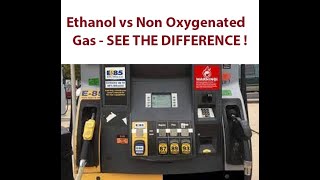 Ethanol Gas vs Non Oxygenated Gas SEE THE PROBLEM with Ethanol that gets OLD [upl. by Alexandre]