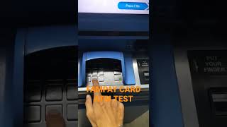 FAMPAY CARD ATM TEST see cash is withdrawal or not fampaycard [upl. by Arondel978]