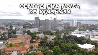 CENTRE FINANCIER DE KINSHASA DRONE [upl. by Blondie]