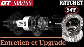 Comment entretenir son Corps de Roue Libre Ratchet DT Swiss Upgrade 54T TUTO18 [upl. by Eneleahcim]