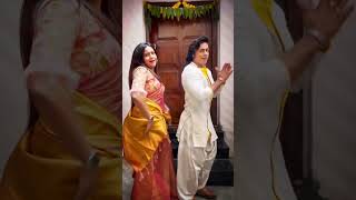 Namratha Gowda Dancing with kishen bilagali New Reels [upl. by Mini352]