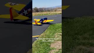 Maiden Flight 95 inch F6F Hellcat rcplane rcaircraft rcpilots militaryaircraft aviation [upl. by Ummersen]