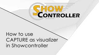 Showcontroller  use CAPTURE as visualizer with Showcontroller laser show software [upl. by Ahsaret90]