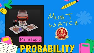 Probability binomial distribution  important topic for SSS CGL or CHSL mains [upl. by Amein13]