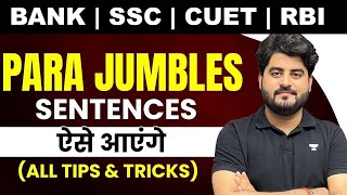 SBI PO 2023  Para Jumbles Sentences All Tips amp Tricks  English by Vishal Sir [upl. by Joon]